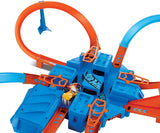 Hot Wheels Criss Cross Crash Motorized Track Set