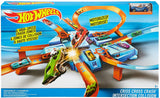 Hot Wheels Criss Cross Crash Motorized Track Set