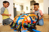 Hot Wheels Criss Cross Crash Motorized Track Set