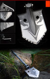 Professional outdoor survival Tactical Multifunctional Shovel