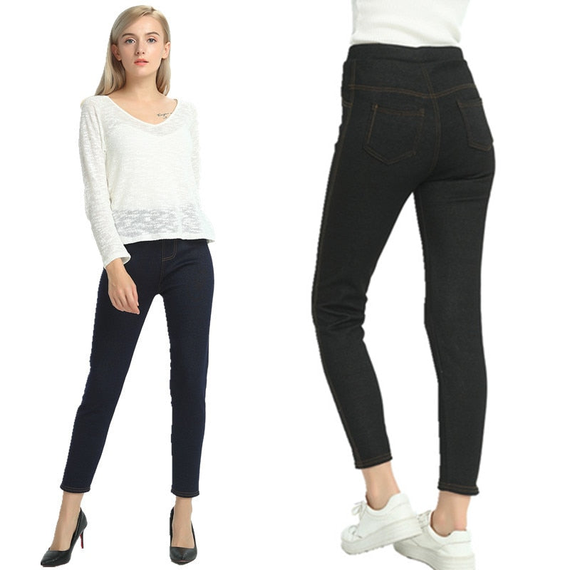 Plus Size Winter Jeans For Women