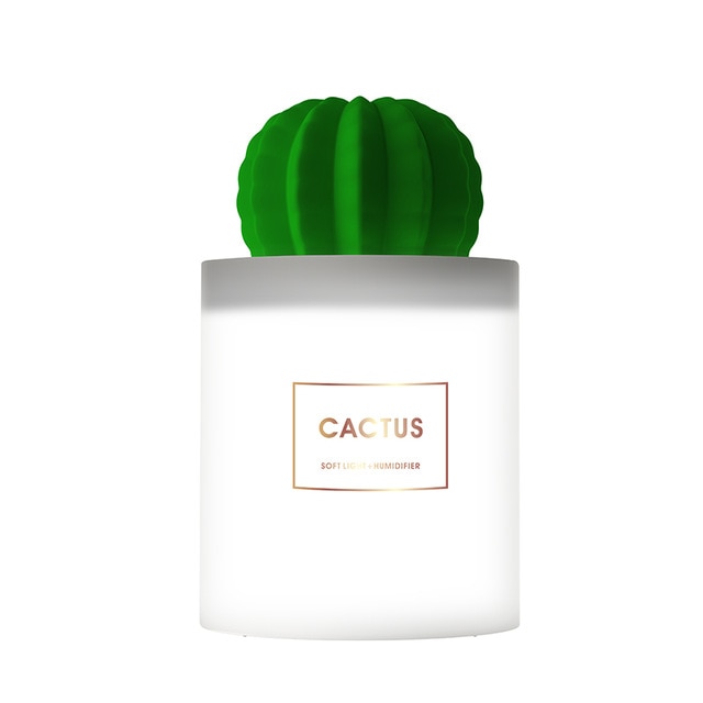 280ML Cactus Ultrasonic Aroma Essential Oil Diffuser