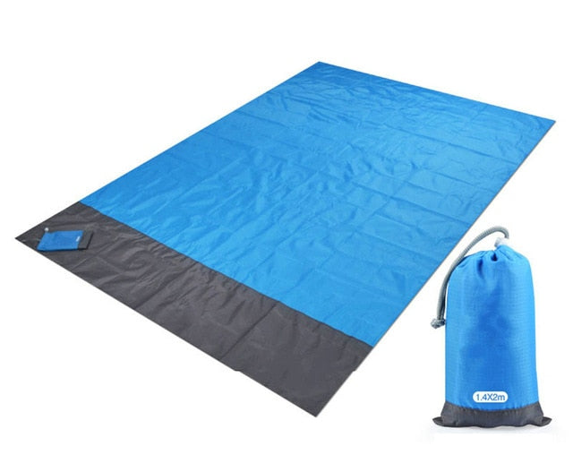 Waterproof Beach Towel Blanket Pocket Sand Free Towel Large Portable Mat Beach Camping Outdoor Towel Beach Picnic Mat Towel