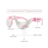 Electric Eye Massager EMS Vibration Eye Care Massage Tool 3D Eyewear Hot Compress Therapy Relief Eye Fatigue Relaxation