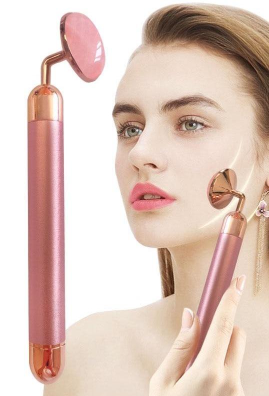 Rose Quartz Slimming Face Massager