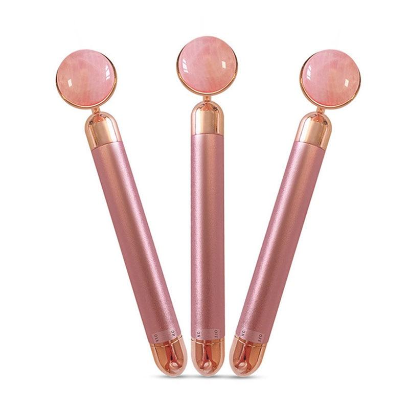 Rose Quartz Slimming Face Massager