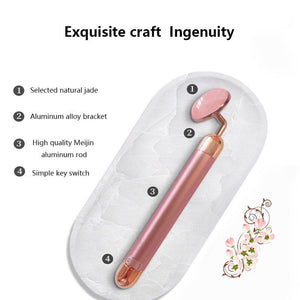 Rose Quartz Slimming Face Massager