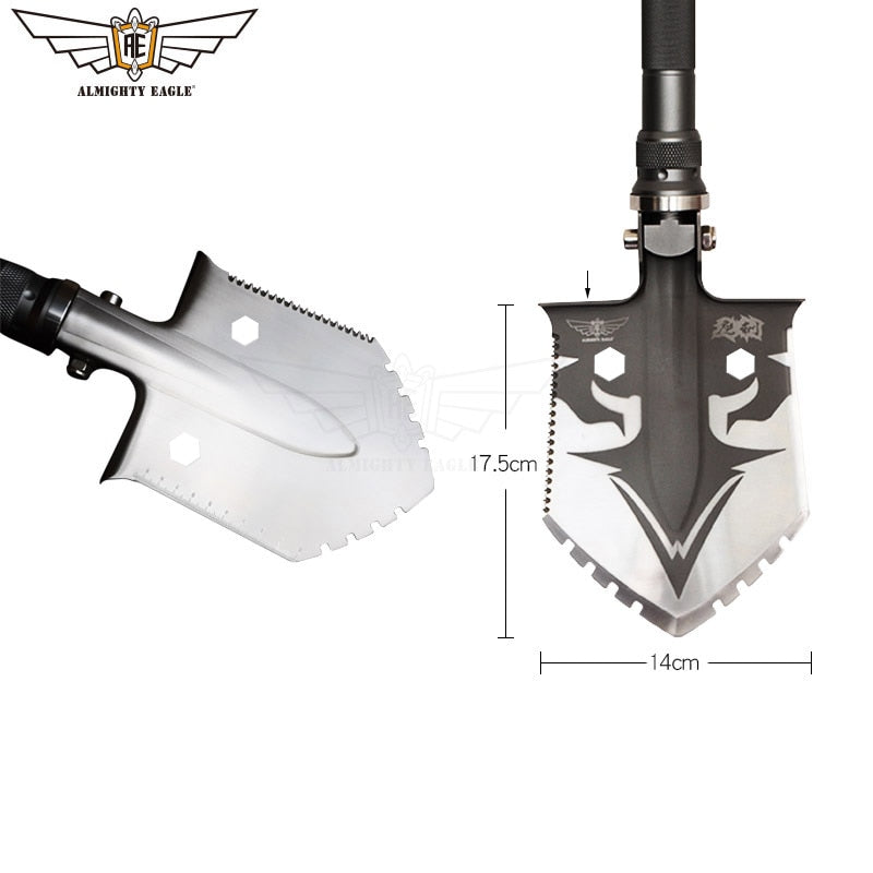 Professional outdoor survival Tactical Multifunctional Shovel