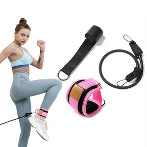 Resistance Bands with Ankle Straps