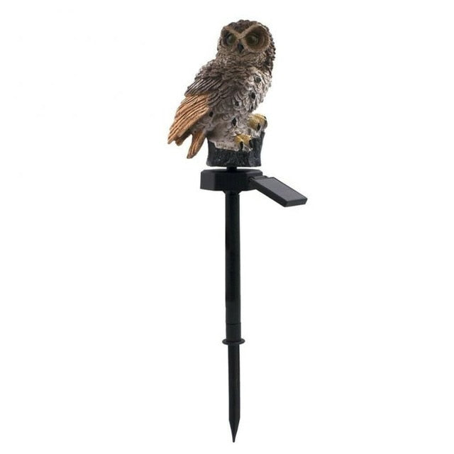 Solar Owl Lamp