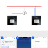 Tuya Touch Sensor Wall Switch Voice Work with Alexa