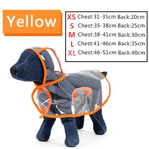 Pet Raincoat with hood