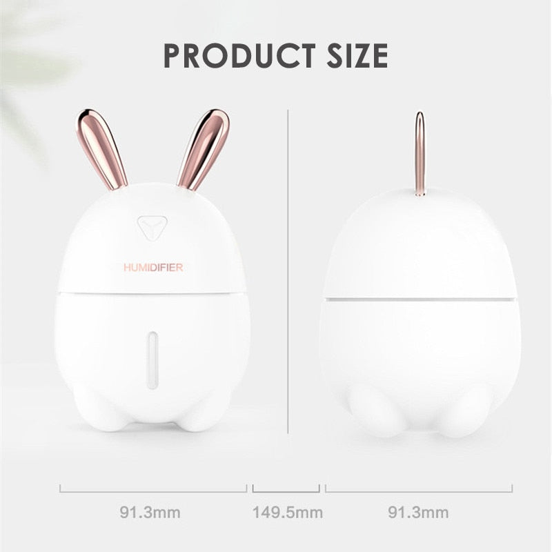 Essential Air Aroma Oil Diffuser With LED Night Lamp Electric Aromatherapy