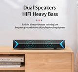 TV Sound Bar AUX USB Wired and Wireless Bluetooth Home Theater