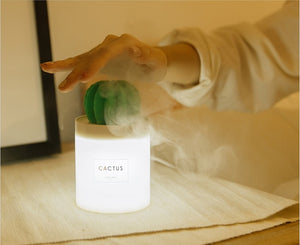 280ML Cactus Ultrasonic Aroma Essential Oil Diffuser