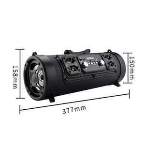 Portable High-power 15W Music Barrel Speaker for Outdoor Spot