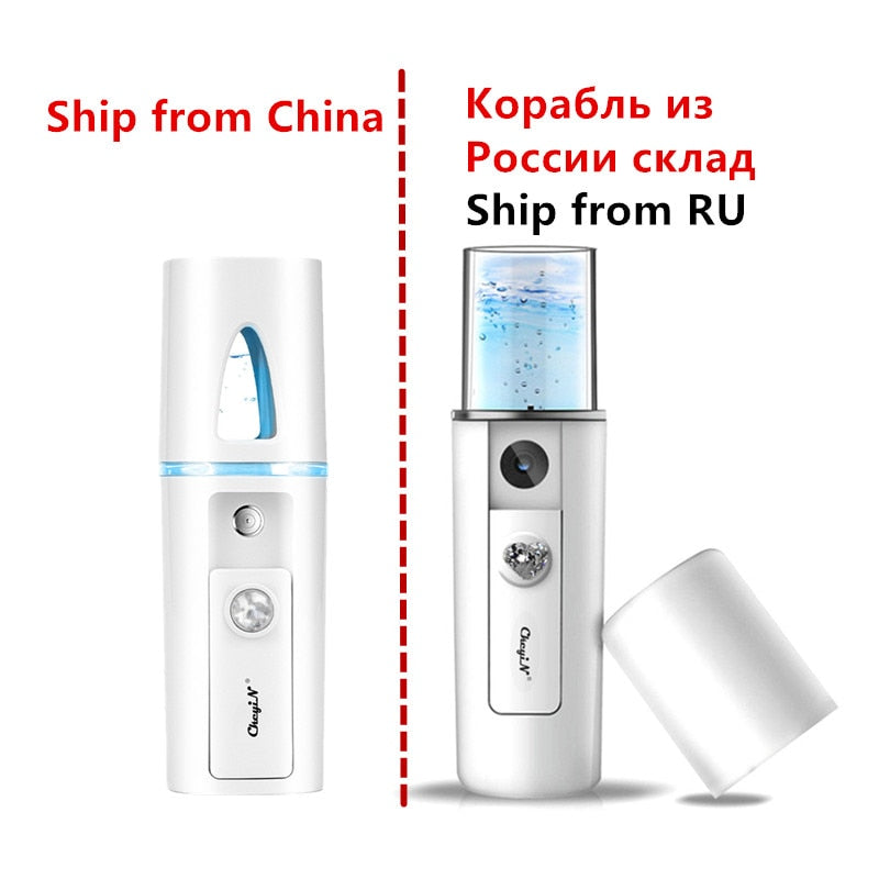 Ultrasonic Skin Scrubber - Facial Peeling Pore Cleaner Exfoliator