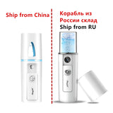 Ultrasonic Skin Scrubber - Facial Peeling Pore Cleaner Exfoliator