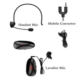 Professional Smart Phone Mic Mini Mobile UHF Wireless Microphones