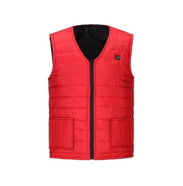 Men Smart heating Vest - USB Infrared Electric Thermal Jacket