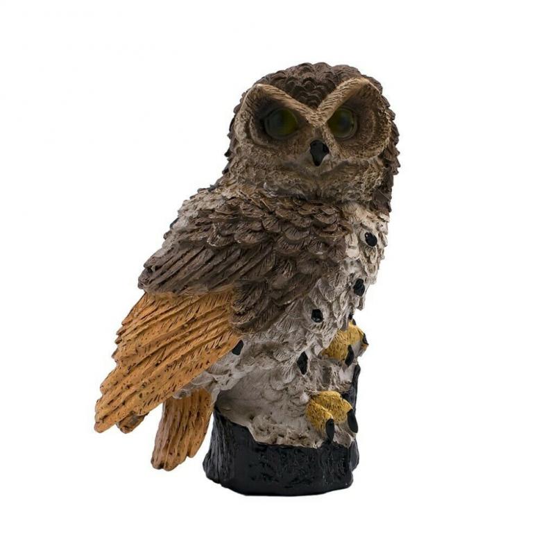 Solar Owl Lamp