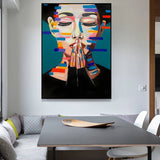 Wall Décor Abstract Figure Painting