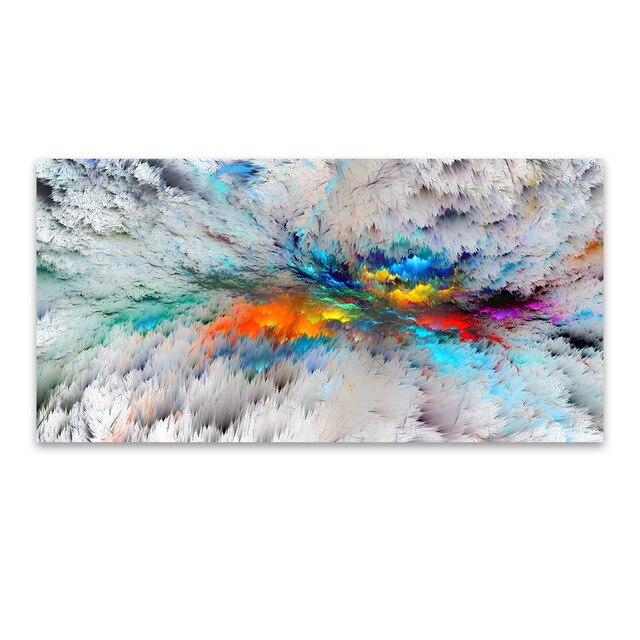 Abstract Cloud Painting Landscape Canvas Print