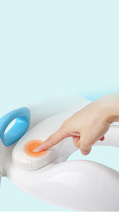 Folding Baby Potty Training Seat with Adjustable Ladder