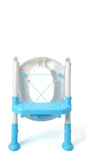 Folding Baby Potty Training Seat with Adjustable Ladder