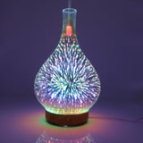 3D Firework Glass Vase Shape Aroma diffuser