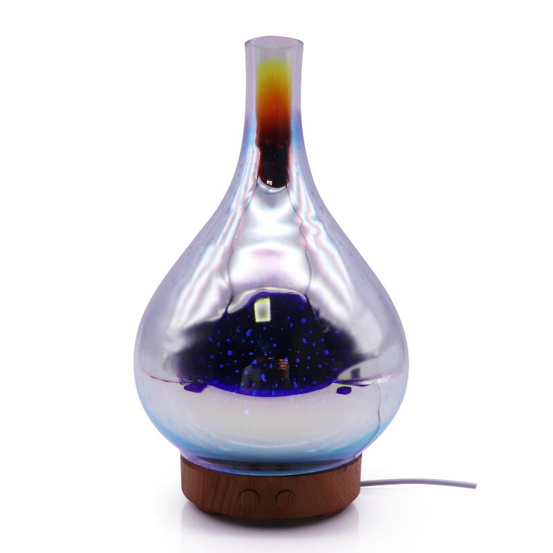 3D Firework Glass Vase Shape Aroma diffuser