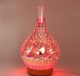 3D Firework Glass Vase Shape Aroma diffuser