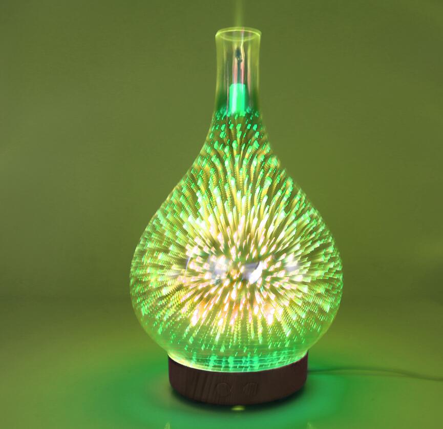 3D Firework Glass Vase Shape Aroma diffuser