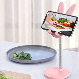 Adjustable Bunny Ear phone holder