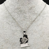 Mom Daughter Stainless Steel Chain Necklace