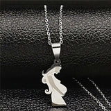 Mom Daughter Stainless Steel Chain Necklace