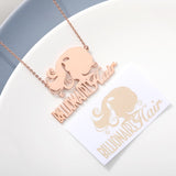 Customized Children's Drawing Necklace