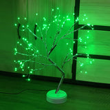 LED Tabletop Bonsai Tree Light Touch Switch DIY Artificial Light Tree Lamp Decoration Festival Holiday Battery/USB Operated D30