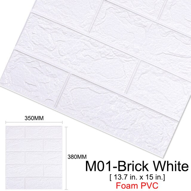 3D Peel and Stick Wall Tiles