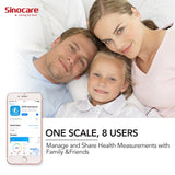 Sinocare Smart Body Fat Composition Scale