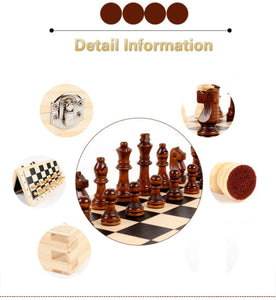 High-Quality Wooden Chess Board