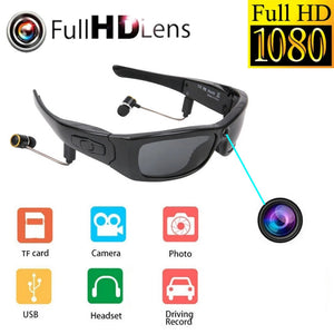 Mini Sunglasses Camera with Bluetooth