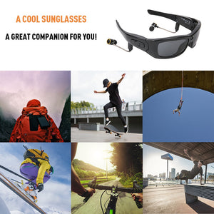 Mini Sunglasses Camera with Bluetooth