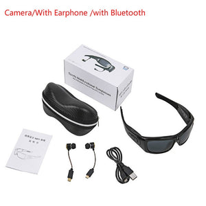 Mini Sunglasses Camera with Bluetooth