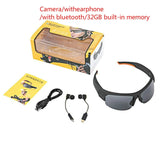 Mini Sunglasses Camera with Bluetooth