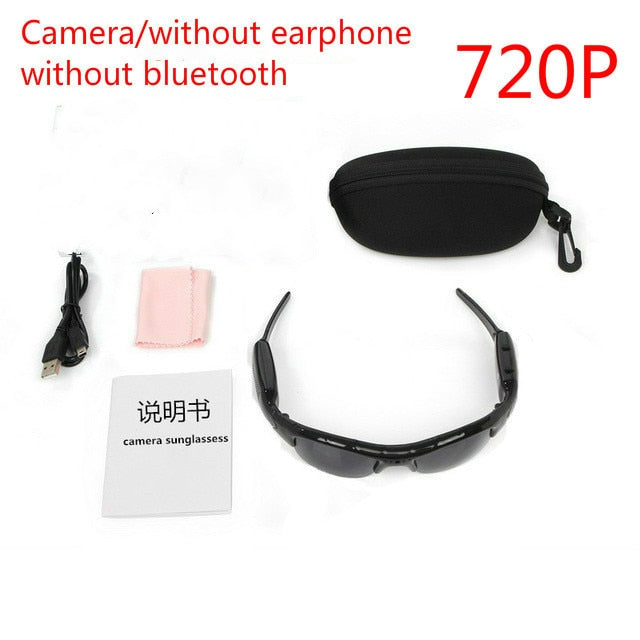 Mini Sunglasses Camera with Bluetooth