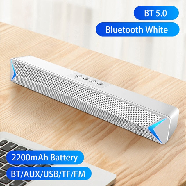 TV Sound Bar AUX USB Wired and Wireless Bluetooth Home Theater