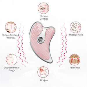 Guasha Scraping Facial Massager LED Light