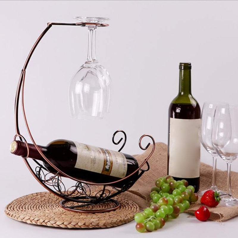 Red Wine Rack - Wine Glass Holder