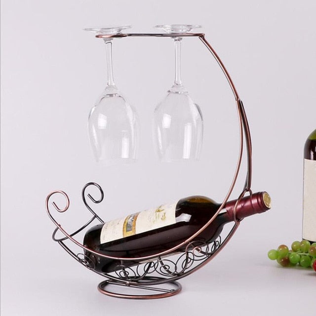 Red Wine Rack - Wine Glass Holder